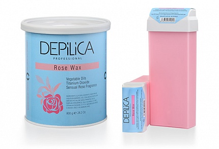 Rose Warm Wax (Теплый воск Розовый) 800 мл